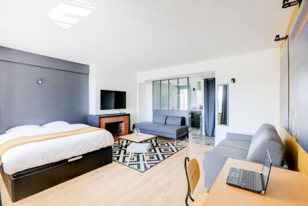 La Cathedrale - Vue Sur Seine Apartment รูออง ภายนอก รูปภาพ